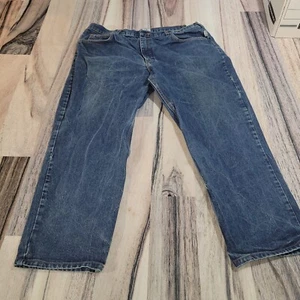 Tyndale FR Blue Jeans Mens 44x30 Flame Resistant Utility FRMC USA MADE Lineman - Picture 1 of 11