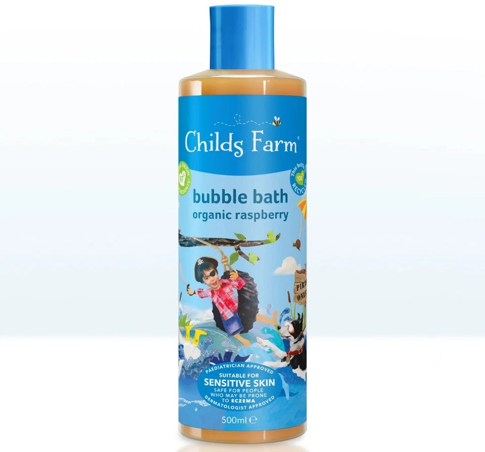 Child’s Farm Organic Raspberry Bubble Bath 500ml - Image 1 of 1