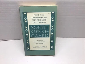 1968 Walter Lowrie Fear & Trembling & The Sickness Unto Death Soren Kierkegaard - Imagen 1 de 2