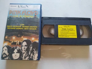 Pink Floyd Live at Pompeii David Gilmore Waters 1972 - VHS Tape v. O - Bild 1 von 6