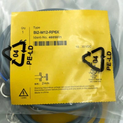 BI2-M12-RP6X For Turck Proximity Switch Sensor 10-30V DC PNP - Image 1 of 2