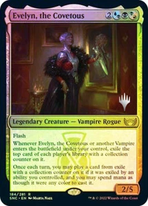 MTG FOIL Evelyn, the Covetous Promo Pack Streets of New Capenna - Promo: - Picture 1 of 1