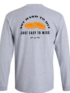 Not Hard To Hit Easy To Miss Skeet Shooting T-shirt, Long Sleeve, Hoodie - Picture 1 of 8