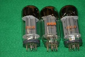 6HS5 RCA Ham Transmitter Sweep Vacuum Tubes Tested Trio - Picture 1 of 5