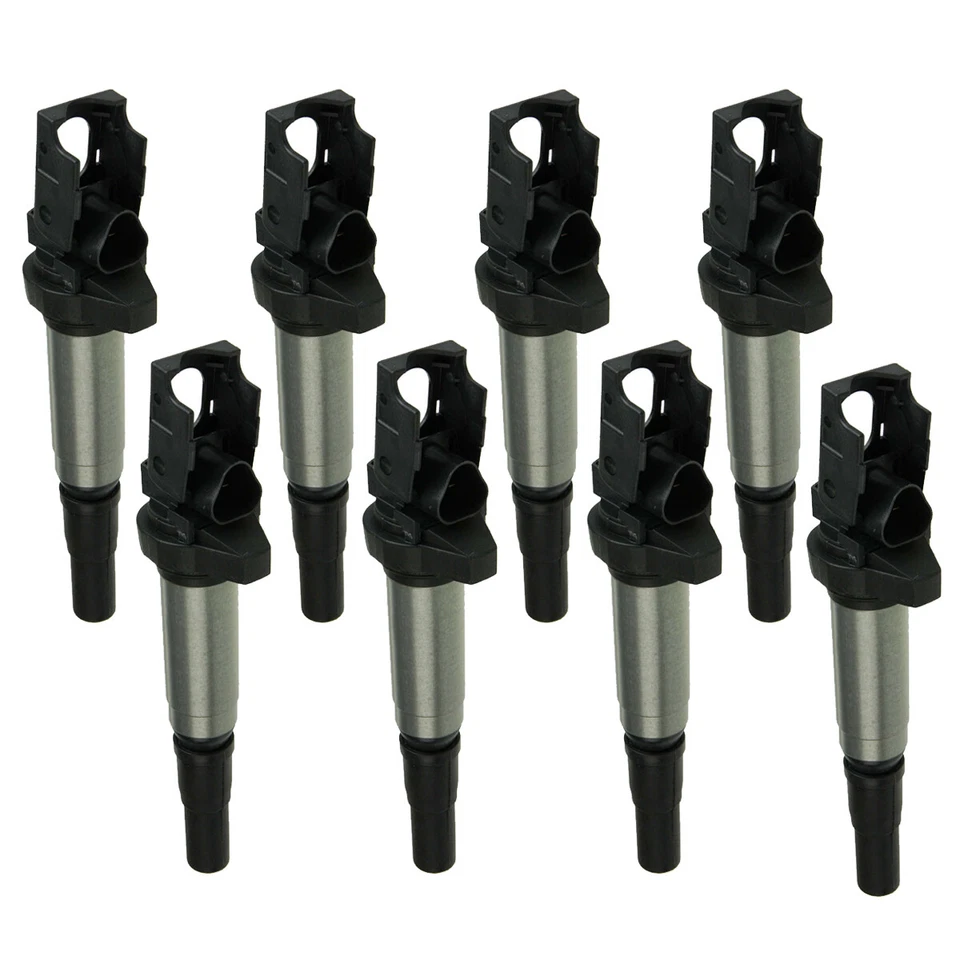 Juego de 8 bobinas de encendido NGK lápiz sin distribuidor para BMW E60 E64 E71 F10 F16 V8 Foto 1 de 1