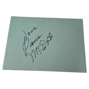 Pake McEntire Signed Autograph Vintage Album Page! Country Star & Reba’s Brother - Picture 1 of 2