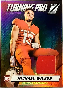 2023 Panini Zenith Turning Pro Rookie Memorabilia Michael Wilson #TPM-MWN... - Bild 1 von 2