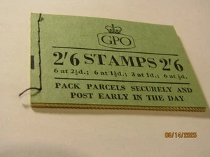 11 1956 GPO Briefmarken 2'6 genähtes Briefmarkenheftchen komplett postfrisch Österreich Tirol Briefmarken - Bild 1 von 3