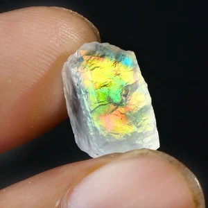 Top Grade Natural Madagascar Rainbow Moonstone Multi Fire Big Size WholesaleM798 - Picture 1 of 2