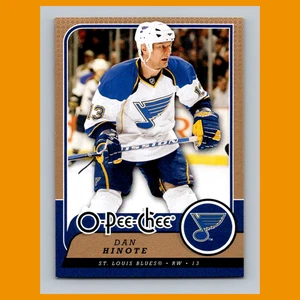 Dan Hinote #2 2008-09 O-Pee-Chee St. Louis Blues Hockey Card NHL - Picture 1 of 3