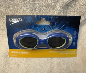 Gafas Speedo Fitness Hydro Comfort con Marco Flexible Antiniebla Ajustables Azul - Imagen 1 de 11