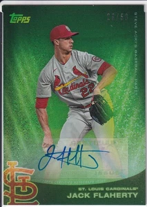 Jack Flaherty - /50 ((AUTO)) Green Glitter Blast - 2022 Topps x Steve Aoki - Bild 1 von 2