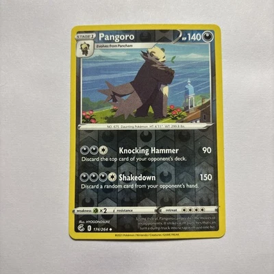 PANGORO 174/264 FUSION STRIKE POKEMON REVERSE HOLO - Image 1 of 2