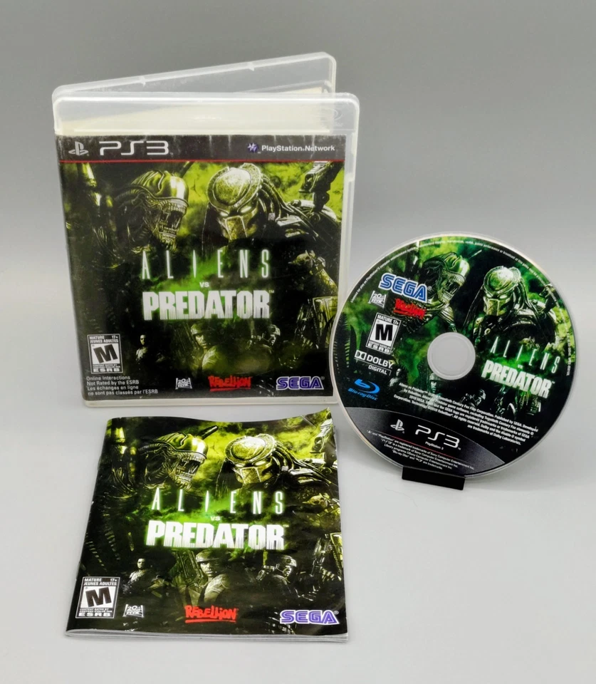 Aliens vs Predator Sony Playstation 3 PS3 CIB  - Image 1 of 2