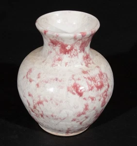 Virginia Shelton Pottery Vase Speckled Red Signed Shelton's Pottery NC  1990 Vtg - Picture 1 of 6