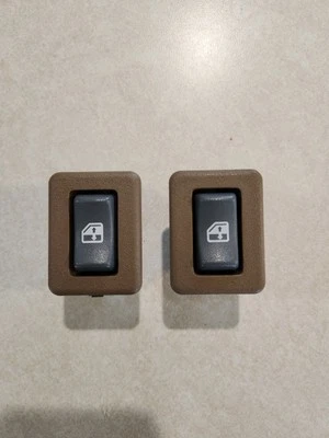 Interruptores de ventana trasera tostada Chevy Blazer 95-03, 95-01 GMC Jimmy, 96-01 Olds Bravada Foto 1 de 4