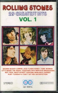 Rolling Stones 20 Greatest Hits Vol 1 cassette Japan Qs cassette QS9097A - Picture 1 of 3