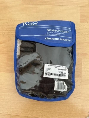 Knieschoner Knieschützer L Schwarz Tasche Intersport Wie Neu - Bild 1 von 4