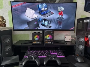 Asus TUF Gaming Pc, Asus Radeon RX 6600, AMD Ryzen 5, Win 11 Pro, viel Zubehör - Afbeelding 1 van 10