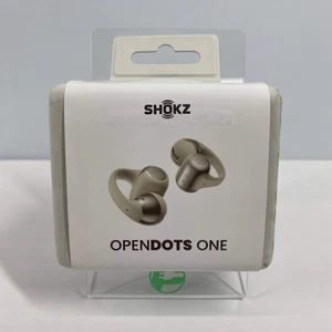 New Shokz OpenDots One Open-Ear True Wireless Earbuds Gray E310 - Picture 1 of 3