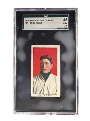 Larry Doyle 1909 Philadelphia Caramel E95 SGC 3.5 - Image 1 of 2