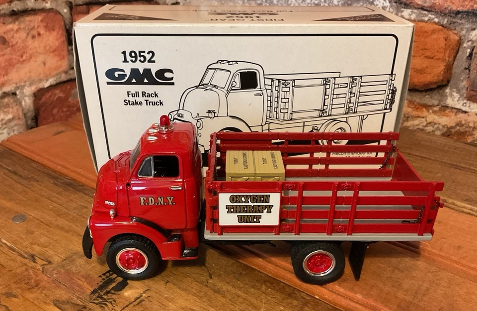 Vintage 1952 GMC FDNY "Oxygen Therapy Truck"  Made in USA...FREE SHIPPING! - Image 1 of 4