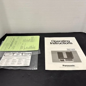 Panasonic SG-V01 Stereo Music System Manuale Istruzioni Funzionante con Inserti - Foto 1 di 6