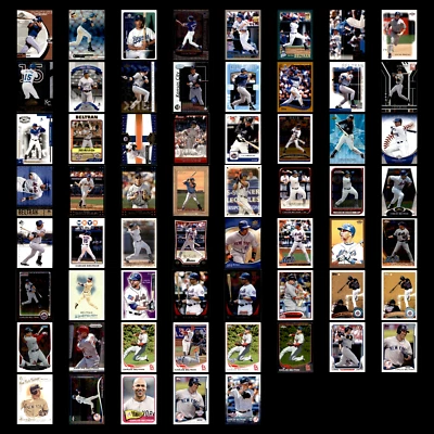 Carlos Beltran Lot 61 Different Baseball Cards 1999-2011 KC/NYM/HOU/SF/NYY/STL - Image 1 of 4