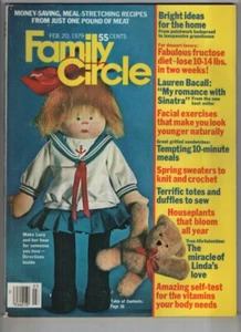 Family Circle Mag Lauren Bacall & Her Life With Sinatra Feb 20 1979 020122nonr - Picture 1 of 1