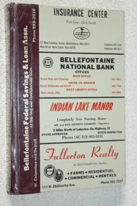 1971 Bellefontaine Ohio City Directory por R. L. Polk Directories Logan County OH - Imagen 1 de 7