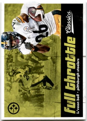 2018 Panini Classics Full Throttle Le'Veon Bell Steelers - Image 1 of 2