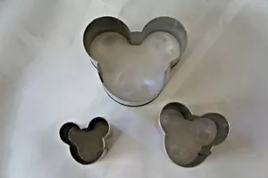 Edelstahl Mickey Mouse Kochen Dämpfen Backringe Formen Ausstecher - Bild 1 von 8