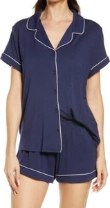 Nordstrom Moonlight Eco Short Pajamas navy blue SIZE SMALL. - Picture 1 of 1