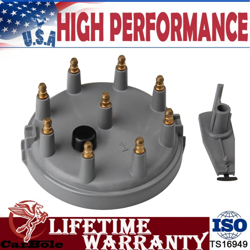 Distributor Cap and Rotor Kit 8234 for Ford Lincoln Mustang F250 F150 302 351w