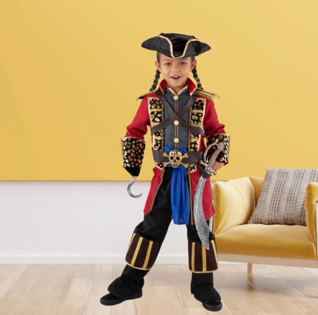 20 FANTASIAS DE PIRATA INFANTIL: Como Fazer!  Pirate costume kids, Jack  sparrow costume, Boy costumes