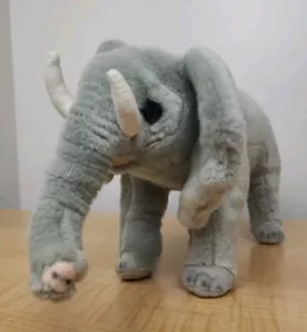 Russ Yomiko Classics Elefant Plüschtier Stofftier Spielzeug 13 Zoll grau realistisch - Bild 1 von 14