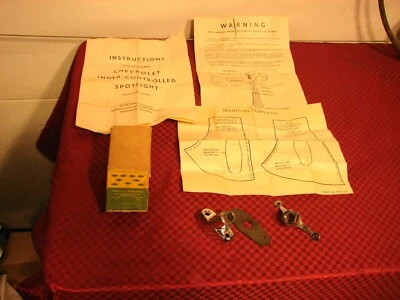 1939-1947 CHEVROLET NOS FOCO FOCO LÁMPARA NOS GM CROMO SOPORTE 986056 Foto 1 de 4