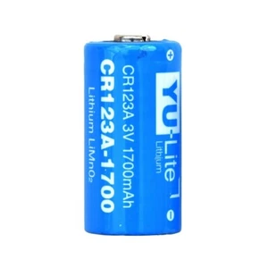Yuasa Lithium 3V 1700mAh professioneller Akku hohe Kapazität | CR123A - Bild 1 von 2