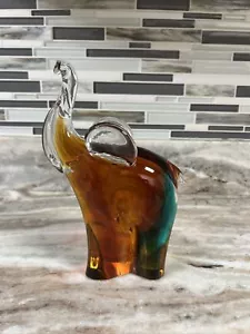 V. Nason & C. Murano Italien Kunst Glas Elefant Figur - Bild 1 von 11