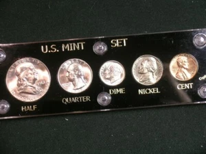 1962 D Brilliant Uncirculated Coin Year Set - Capital Holder Denver Mint - Picture 1 of 7