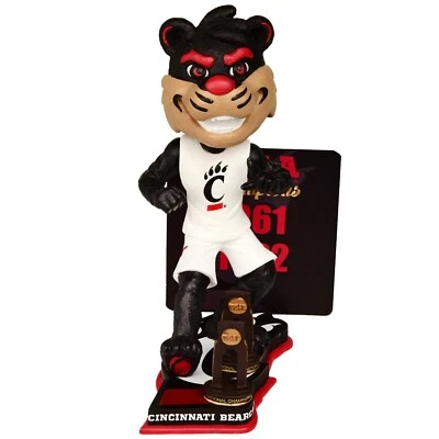 Cincinnati Bearcats Mascot Bobblehead NCAA Men's Basketball Champs #/216 NEW - Image 1 of 2