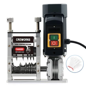 CREWORKS Electric Wire Stripping Machine Copper Cable Stripper 1.5-30 mm 180 W - Picture 1 of 8