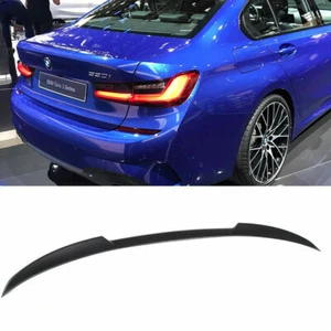 Painted For BMW 3-Series G20 ABS Sedan V Type Trunk Spoiler Wing 330i NEW - Picture 1 of 5