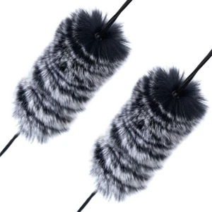 SF 1 Pair Rabbit Hair String Silencer Used for Recurve Bow,Traditional Longbow - Picture 1 of 7