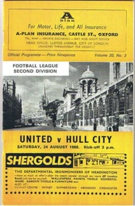 Oxford United v Hull City 1968/9 (24 Aug) - Picture 1 of 1