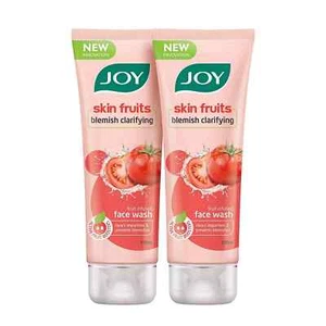 JOY Skin fruit Blemish Clarifying face wash with Tomato each 100ml pack of 2 - Picture 1 of 2