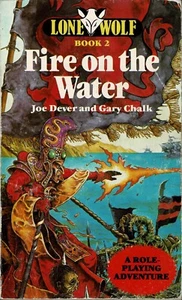 Joe Dever - Lone Wolf 2 - Fire on the Water 1./2. - B-/B/B- - Picture 1 of 8