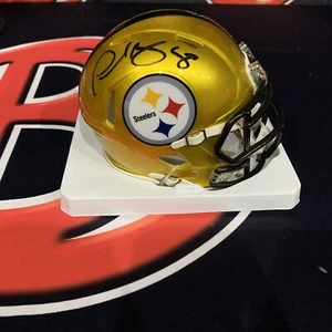 Plaxico Burress Pittsburgh Steelers Signed AUTO Flash Mini Helmet Steiner - Picture 1 of 3