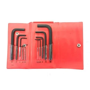 BONDHUS 10 Piece Metric Hex Key Wallet Set T00009 - Picture 1 of 2
