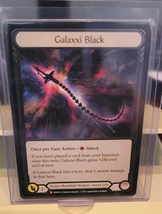 Fleisch und Blut Galaxxi schwarz MON155 Kaltfolie Alt Art 1. Auflage - Bild 1 von 2